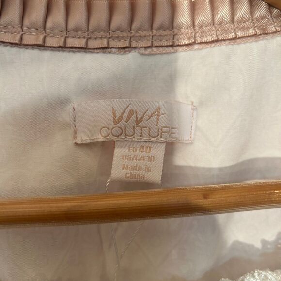 Pink Sound Of Music Austrian German Dirndl Dress Size 10 - Picture 5 of 10